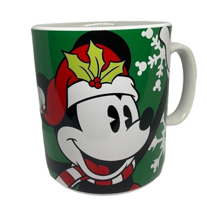 Disney Galerie Mickey Mouse Christmas Holiday Coffee Mug 26 Oz